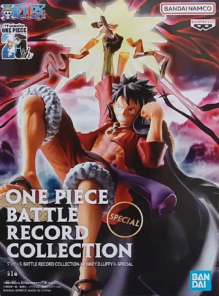 ONE PIECE BATTLE RECORD COLLECTION PVC STATUE MONKEY D LUFFY II SPECIAL 15 CM